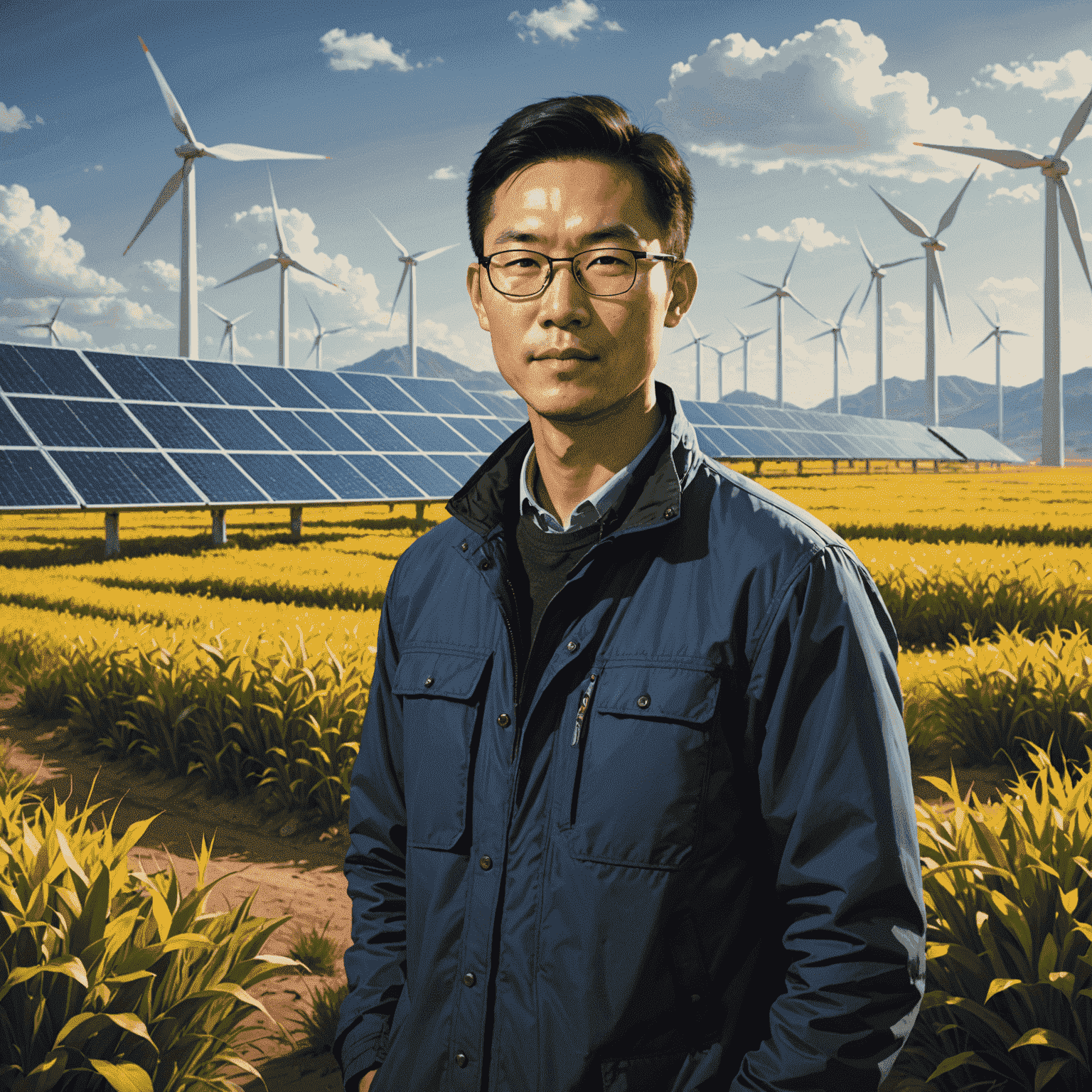 Michael Chen, Renewable Energy Researcher